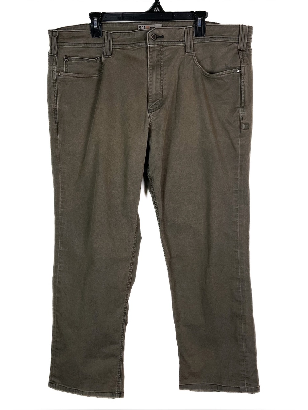 5.11 Tactical Defender Flex Mens Jeans 40x30 Brown EUC